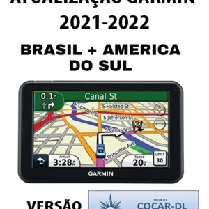 Atualização Garmin Brasil + America Do Sul 2021-2022
